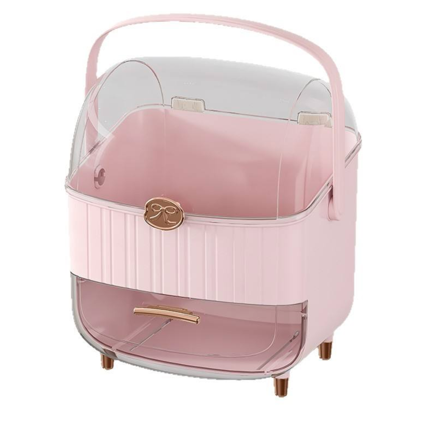 Multi-Layer Dust-Proof Makeup Organizer – Large Capacity Cosmetic Storage Cabinet